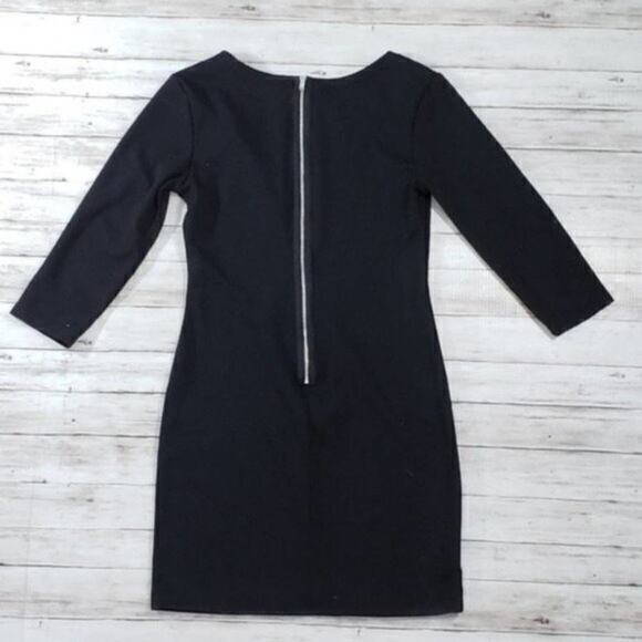 Xhilaration Long Sleeve Black Dress Medium - Picture 3 of 3